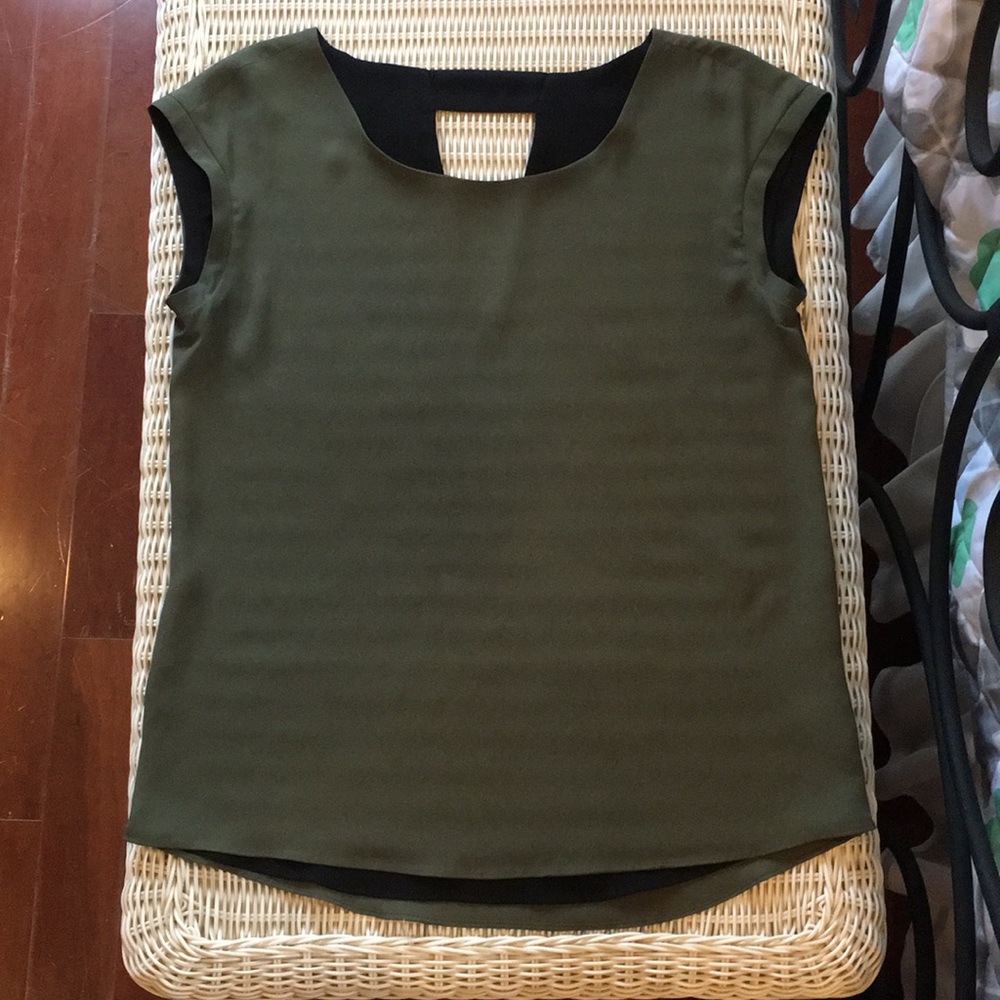Dark Green Blouse